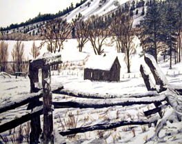 Winter Cabin