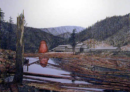 Mill at Westfir