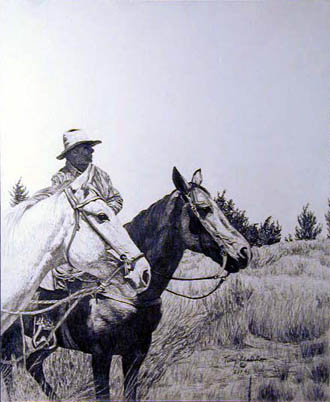 Looking for Strays - Cowboys